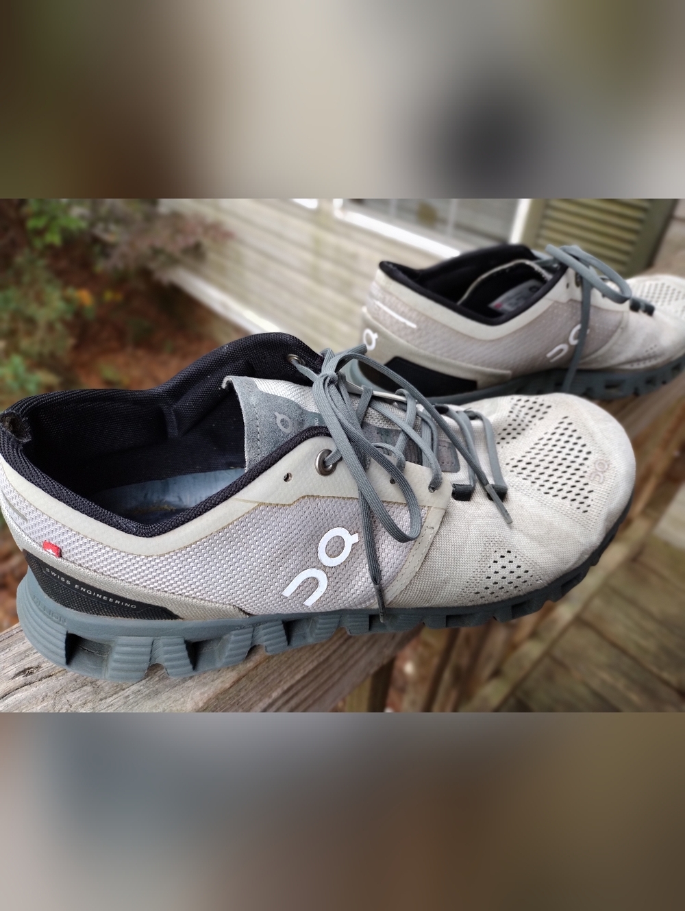 Men's On Cloud X Athletic Running Shoes in Light Gray